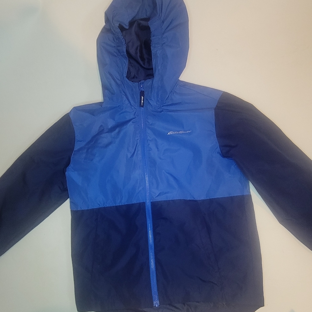 Eddie Bauer windbreaker blue size M (10-12) in kids